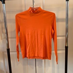 Jones New York Sport Orange Turtleneck NWOT